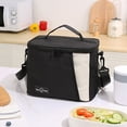 thumbnail image 1 of Bolsa De PícnicBolsa de picnic Bolsa de almacenamiento de utensilios de cocina con asa Bolsa térmica para alimentos con correa para el hombro, 1 of 7