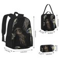 thumbnail image 2 of Easygdp Jellyfish Mochila para Niños y Niñas con Set de Caja de Almuerzo y Estuche para Lápices 3 en 1, Mochila Escolar Estampada para Adolescentes, 2 of 7