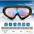 thumbnail image 3 of Ski Goggles Unisex Windproof UV Protection Snowmobile Goggles, 3 of 5