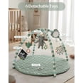 thumbnail image 3 of Alfombrilla de gimnasio Baby Play Blissful con 6 juguetes desmontables, 3 of 8