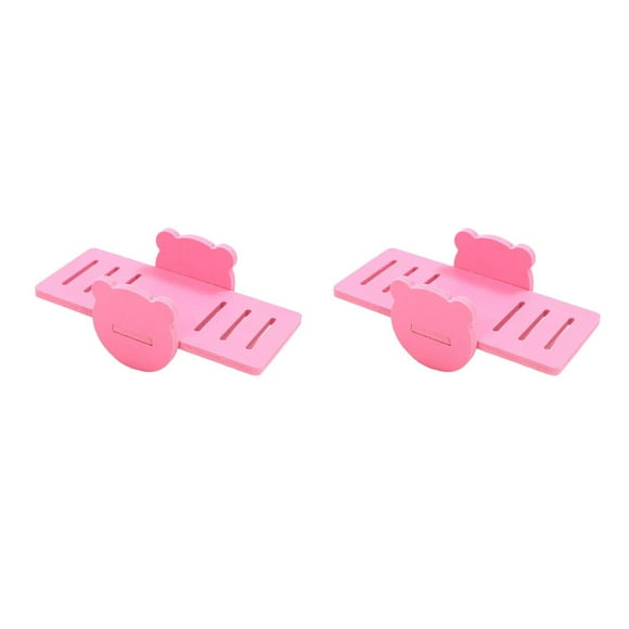 Greeniant Columpio para hámster, balancín, juguete pequeño, forma exquisita, diseño colorido divertido, placa de escalada interactiva para mascotas, rosa 2piezas Greeniant CBP268182
