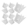 thumbnail image 1 of HONMEET 10Pcs Shelf Hooks Refrigerator Shelf Clips for Garage Cabinet Space Optimization, 1 of 6