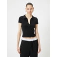 thumbnail image 2 of Zipper Polo T-Shirt, 2 of 6