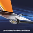 thumbnail image 2 of BENFEI Cat 6 Ethernet Cable 10ft, 250MHz 10Gbps Network Cable, RJ45 LAN Cable for 10/100/1000/10000 Mbps Network, Compatible with Router, Modem, Gaming Console, Streaming Devices, Laptop, PC, 2 of 8