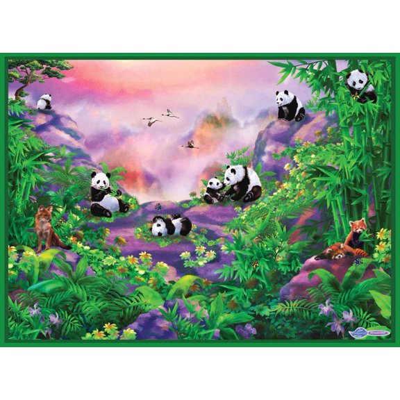 Murals2Go Panda Paradise Wall Decal