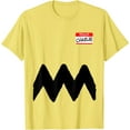 thumbnail image 1 of T-Shirt Homme Hello my name is Charlie Costume Drôle Marron Comics - comme sur L'Image - L, 1 of 2