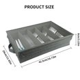 thumbnail image 3 of Caja de almacenamiento de vajilla Caja de almacenamiento de cuchillos, tenedores y cucharas Caja de almacenamiento de cuchillos, tenedores y cucharas, 3 of 6