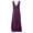 Purple, variant on HBBIKVI Cascading Ruffle Maxi Dress for Women Summer V-Neck Peasant Dress with Loose Flowy Fit for Beach and Casual Vacation Wear