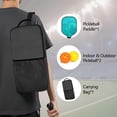 thumbnail image 2 of Pickleball Paddles Set Of 1, Fiberglass Surface, Liquid & Marble Print, 1 Paddles, 2 Balls & Bag, 2 of 5