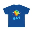 thumbnail image 4 of It's OK to Be Gay LGBT Rainbow Flag Shirt Lesbian Gay Pride Tshirts Shirts for Women Plus Size, 4 of 8