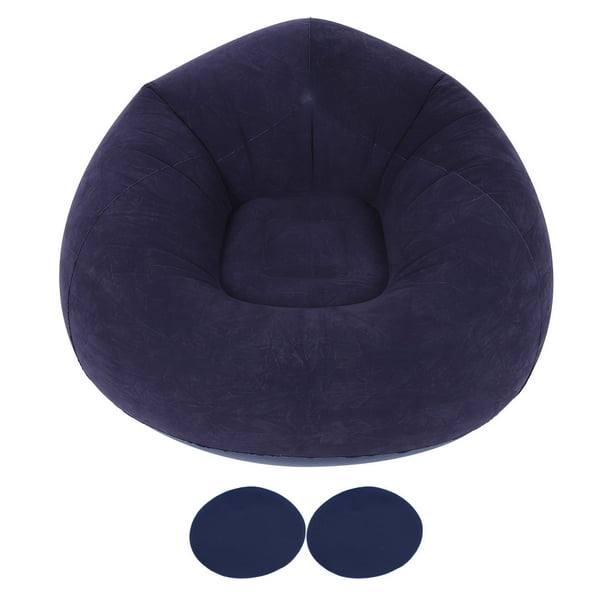 Sillón inflable ultra suave de una sola esfera para dormitorio, viajes al aire libre, camping, picnic