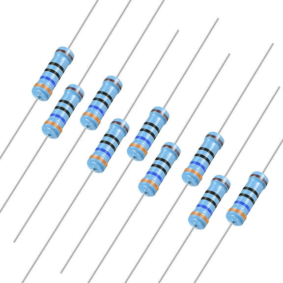 30pcs Metal Film Resistors 360 Ω 2W 1%Tolerances 5 Color Bands