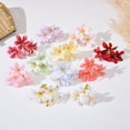 thumbnail image 5 of Nvzi 30 pieces of Blue fake flower head-3.15 inches, 3 forked lily flower headpieces, used for DIY floral arrangement, wedding bouquet making, and party venue decoration, 5 of 5