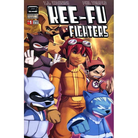 Kee-Fu Fighters #1 VF ; Roxbox Comic Book