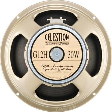 CELESTION T4533 30-Watt 70th Anniversary G12H 12-inch Classic Rock Guitar 8 Ohm Replacement Speaker