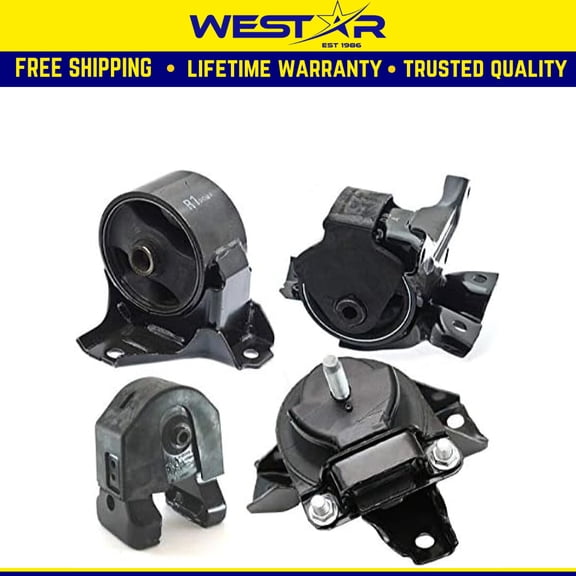 Fits 2006-2008 Hyundai Sonata 3.3L Engine Motor & Trans Mount Set 4pcs : A7162, A7147, A7168, A7171