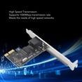 thumbnail image 3 of Tarjeta de Red PCIe X1, Tarjeta de Red Gigabit Gigabit de Alta Velocidad DE 1000 M TOTALA PUERTO RJ45 PARA UNIX PARA COMPUTADORA, 3 of 7