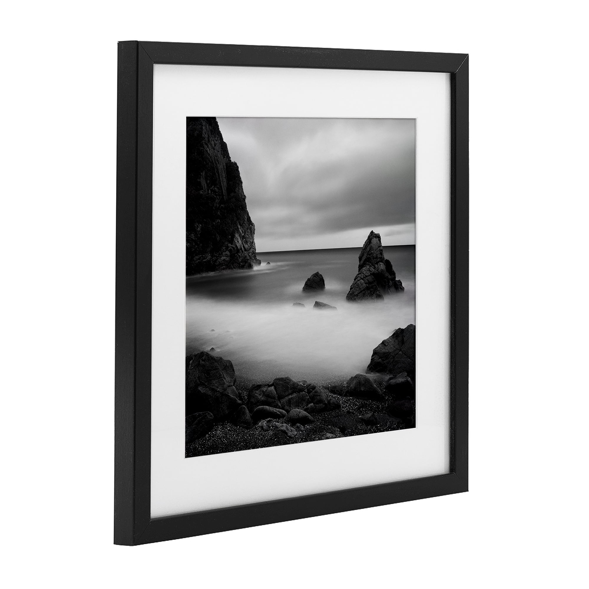 Stupell Industries Clear To The Horizon Black Framed Print Under Glass, design by Chip Forelli