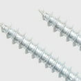 thumbnail image 3 of 50 tornillos de doble cabeza sin costura para zócalo de madera maciza, tornillos de seguridad para pies sin costura, color plateado, 3 of 5