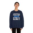 thumbnail image 4 of Never dreamed I'd be a Sexy Editor but Killing it Unisex Sweatshirt S-2XL, 4 of 9