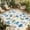 White, variant on Indoor Outdoor Area Rugs,4th of July Stars Blue Red White Thin Washable Patio Rug Non-slip Quick Dry Camping Rugs,Patriotic Independence Day Floor Carpet for Porch Deck Backyard RV Decor,6x9ft