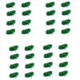 thumbnail image 2 of 96 Piezas Pompones de Porristas Pompones de Papel de Aluminio Metálico con Manejar de Plástico para Adultos, Niños, Porristas, Fiesta Verde, 2 of 5