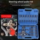 thumbnail image 4 of Juego De Extractor De Balanceador Armónico De 17 Piezas Extractor De Engranajes Kit De Volante De Polea De Cigüeñal Juego De Removedor De Volante Herramienta De Extracción Con Estuche Minnieouse VI006975-00, 4 of 6