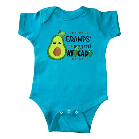 

Inktastic Gramps Little Avocado with Cute Baby Avocado Gift Baby Boy or Baby Girl Bodysuit