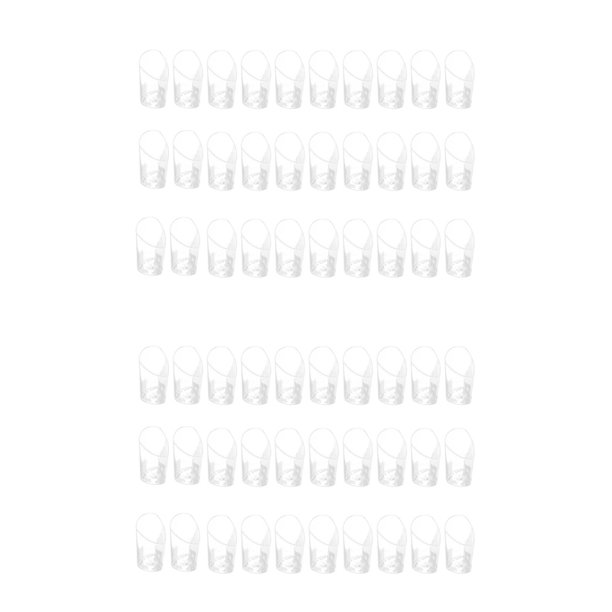 60Pcs 80Ml Mini Disposable Bevel Cake Cups Pudding Jelly Mousse Cup