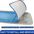 thumbnail image 4 of CUITING 4 Pack Deep Cleaning Pad for Bona Hardwood Floor Cleaner Mop Replacement Microfiber Mop Pads Use for 18 Inch Spray Mops Reusable Mop Refill Pads, 4 of 7