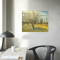 thumbnail image 3 of Nawypu Large Canvas Prints Wall Art Orchard with Blossoming Apricot Trees Artwork of Van Gogh Famous Oil Paintings Reproduction Modern Classic Giclee Flowers Landscape Pictures for Home, 3 of 4