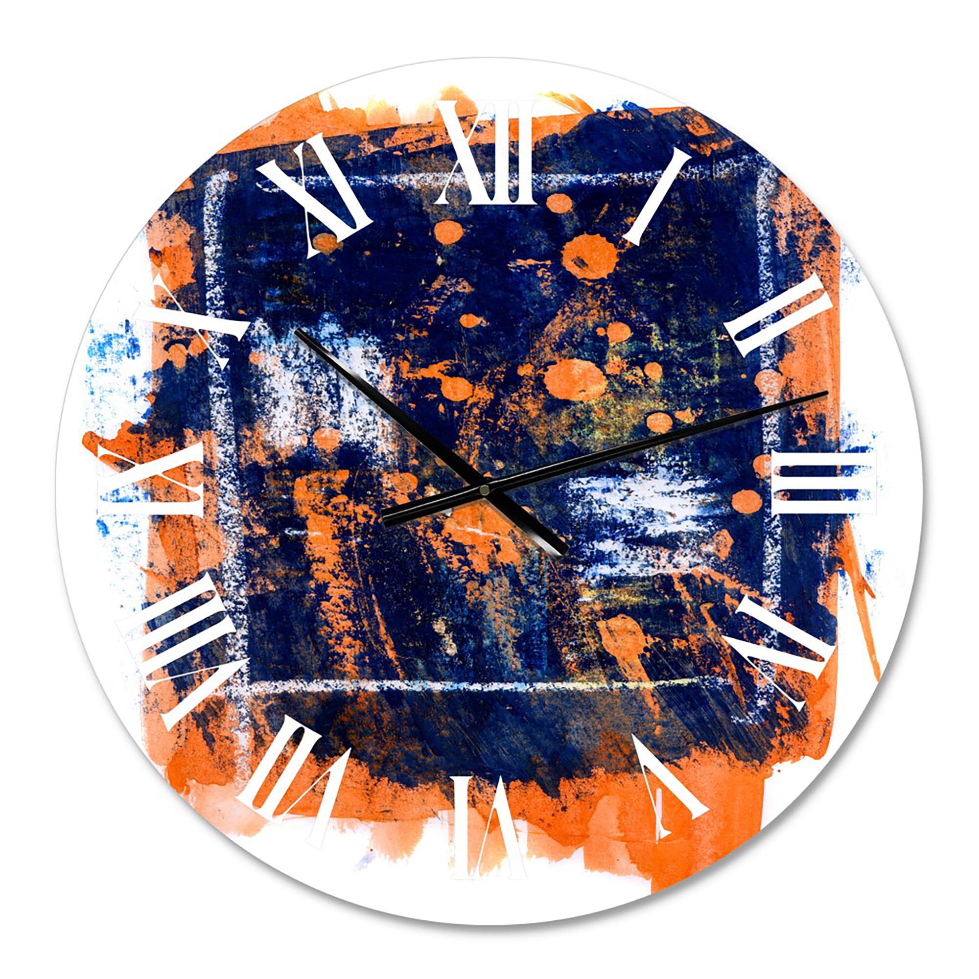 Designart 1 in Modern,Contemporary Wall Clock