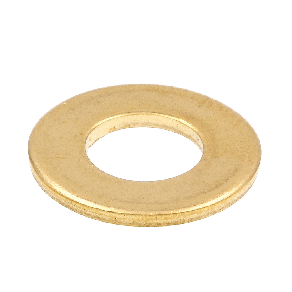 Flat Washers, SAE, 5/16 in. X 3/4 in. OD, Solid Brass, 50Pack