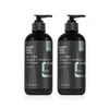 Every Man Jack Sea Salt Daily 2-in-1 Shampoo and Conditioner for Men, Naturally Derived, 12 oz (2 Pack)