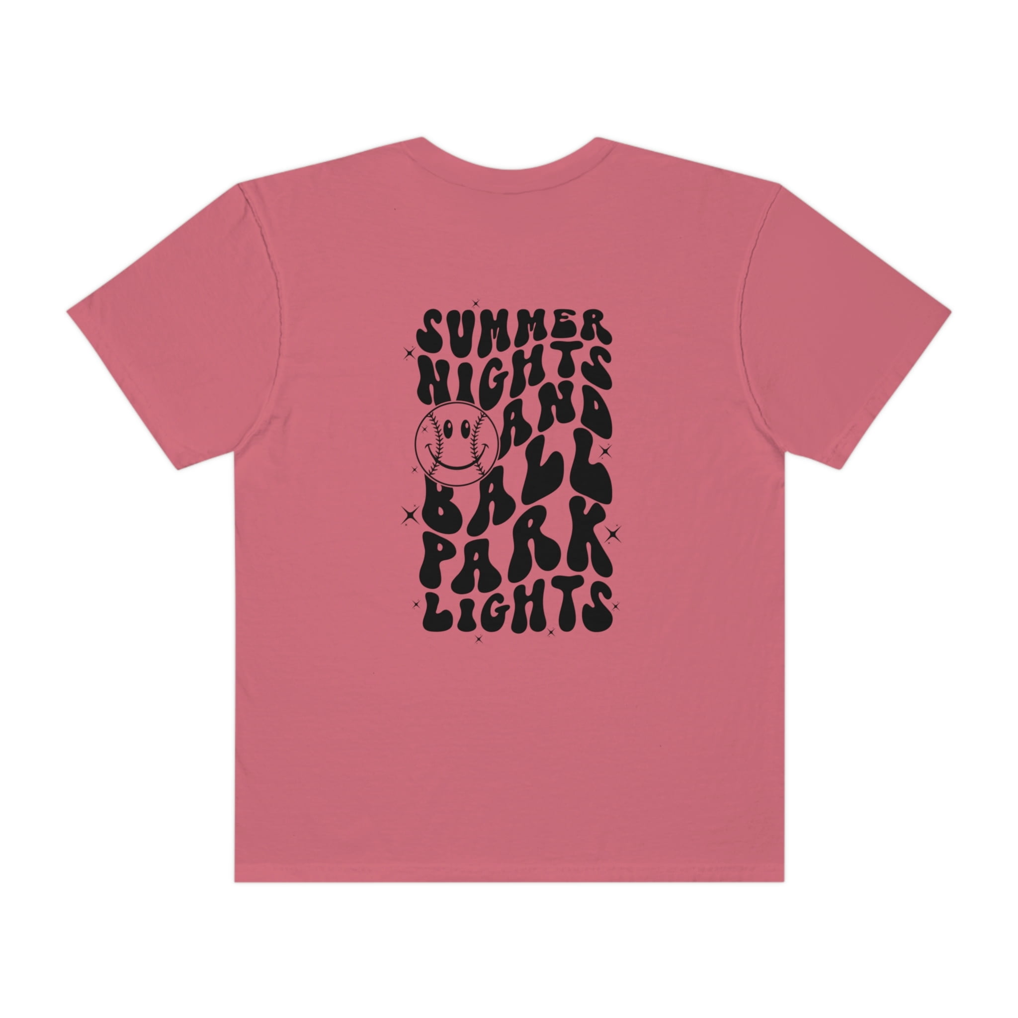 Summer Nights and Ball Park Lights, Baseball Mom Tee, Baseball Shirt, Mom
