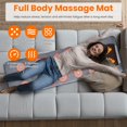 thumbnail image 3 of iMounTEK Full Body Massage Mat with Heat, 10 Motors Vibrating Massage Mattress, Gifts for Dad Men Women, 3 of 10