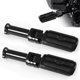 thumbnail image 1 of WOWTK Estriberas de pasajero con kit de montaje de soporte para modelos Harley Softail 2018-2024 Deluxe Fat Boy Heritage Sport Glide Softail Slim Street Bob Breakout Negro brillante, 1 of 1