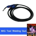 thumbnail image 2 of TABODD Gas Welding Gun MIG Gas Shielded Welding Spool Tool Welding Torch Gun with 5M Cable, 2 of 10
