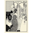 thumbnail image 2 of Beardsley, Aubrey 18x24 White Modern Wood Framed Museum Art Print Titled - Rape of the Lock 1896 - The Toilet, 2 of 4