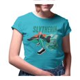 thumbnail image 3 of Playera Fan Army Harry Potter Talla 8 slytherin manga corta azul aqua, 3 of 4