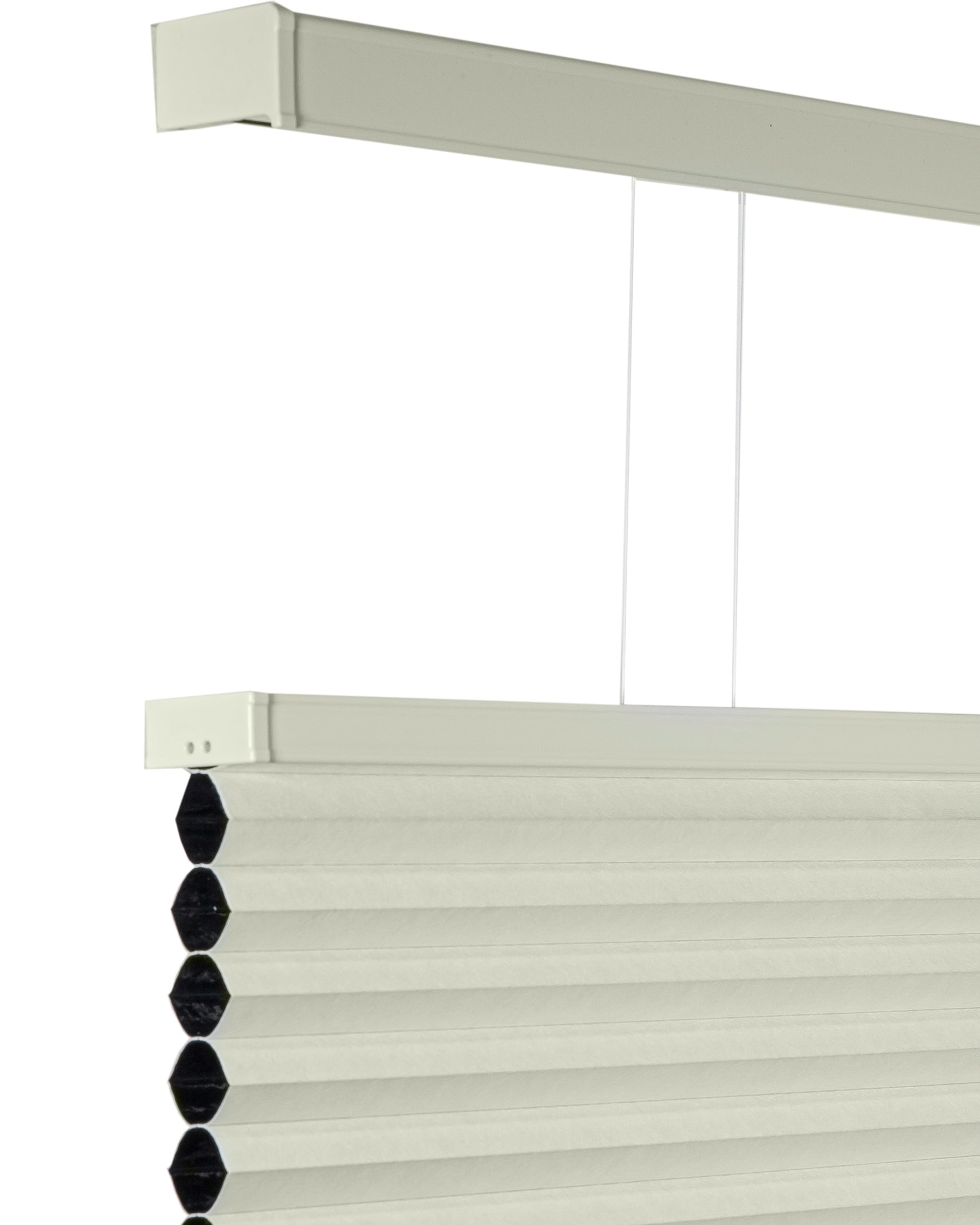 Chicology Cordless Top Down Bottom Up Blackout Cellular Shade Neutral White 68.5 in. W x 72 in. L
