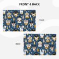thumbnail image 4 of Placemats Set of 4 / 6, Winter Animal Friends Placemats for Dining Table Indoor/Outdoors Heat Resistant Washable Placemats 18" x 12", 4 of 8