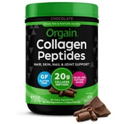Orgain Grass Fed Pasture raised Collagen Peptides Powder -Choclate