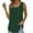 Green womens tank tops, variant on up to 60% off Gifts Usmixi Womens Tank Tops Casual Button Down Plus Size Pleated Swing Tunic Shirts Vest Summer Trendy Solid Square Neck Sleeveless Shirts Blouse Blue XXXL