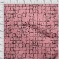 thumbnail image 4 of oneOone Cotton Jersey Medium Pink Fabric Geometric Sewing Craft Projects Fabric Prints By Yard 58 Inch Wide-GC, 4 of 5