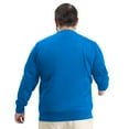 thumbnail image 3 of Men's G-III Sports by Carl Banks Blue Detroit Lions Adaptive Headliner Team Name Graphic Fleece Pullover Sweatshirt, 3 of 6