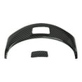 thumbnail image 2 of Console Switch Button Trim, 2PCS Armrest Storage Button Switch Cover Easy Install Protable Exquisite Appearance   for Car Carbon Fiber Style,Stoving Varnish Black, 2 of 7