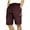 Wine, variant on Coorders George Men’s Cargo Shorts Fashion Drawstring Shorts with Elastic Waist and Pockets, Coffee, XL