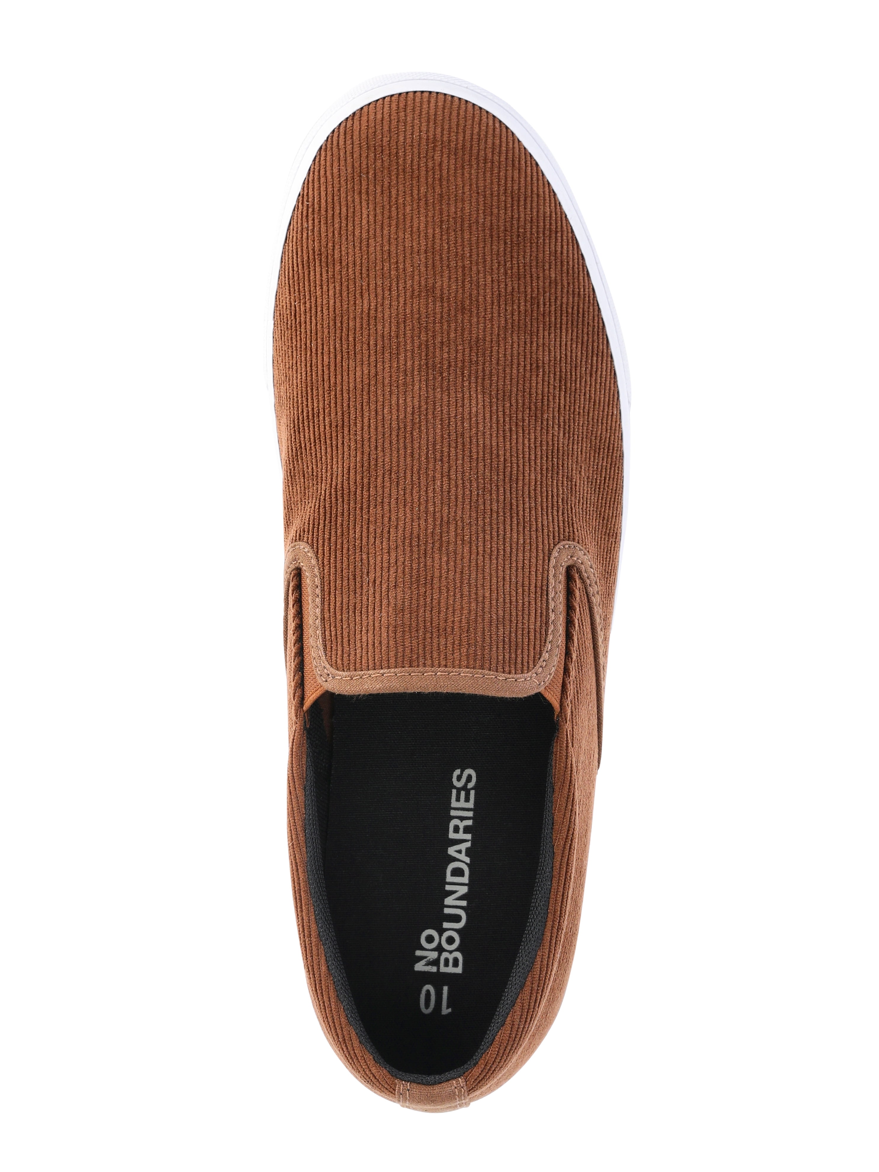 No Boundaries Men's Clinton Slip On Casual Sneakers