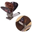 thumbnail image 2 of Universal Guitar Picks Holder Clip Metal with 3pcs Picks(Guitar Picks Random Delivery), 2 of 7